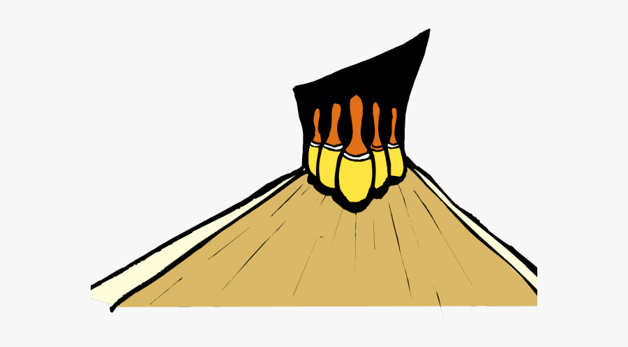 Bowling Alley Clipart - Cartoon, Transparent Clipart