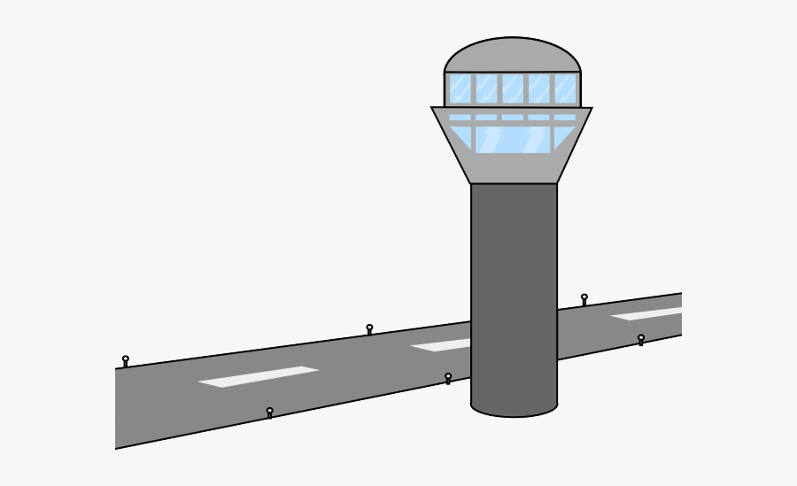 Cliparts Flight Landing - Airport Runway Transparent, Transparent Clipart