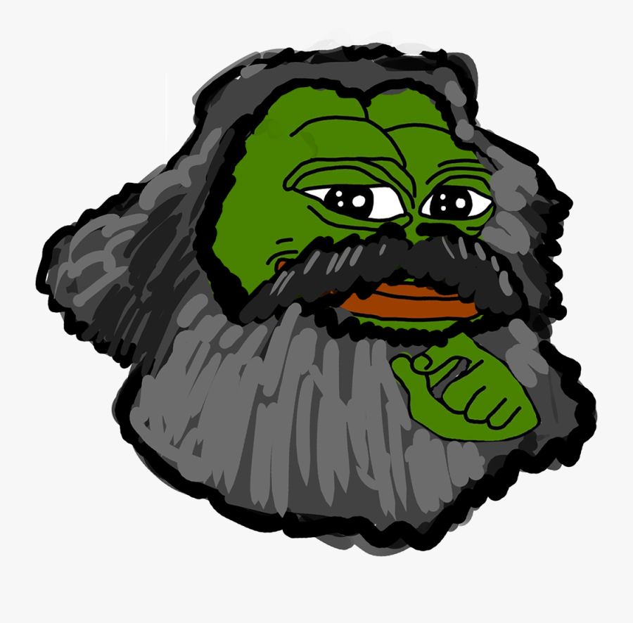 Despite The Dangers Of Speculation, Many Believed That - Karl Marx Marx Pepe, Transparent Clipart