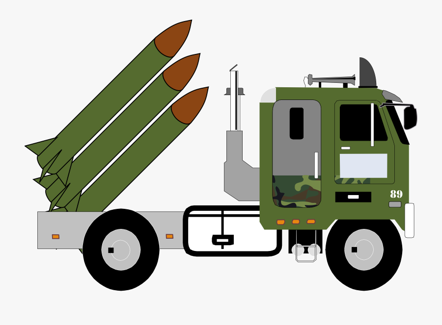 Missiles Png - Big Image - Nuclear Missile Launcher Clip Art, Transparent Clipart