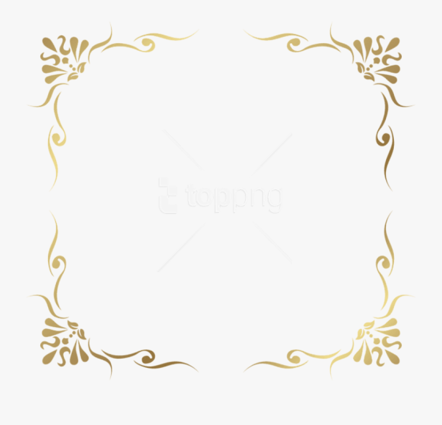Border Png Transparent Clip - Floral Border Png Transparent, Transparent Clipart