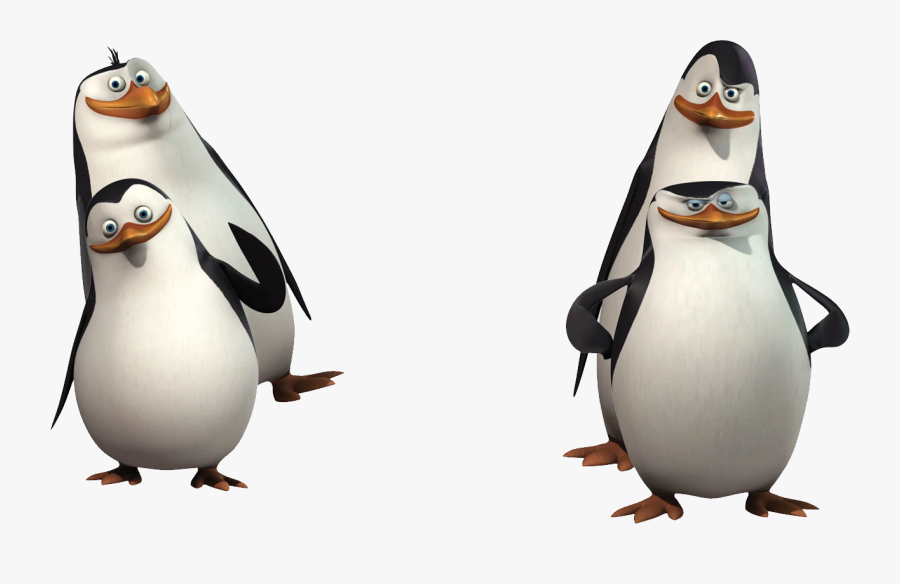 Madagascar Penguins Png Image - 4 Penguins From Madagascar, Transparent Clipart