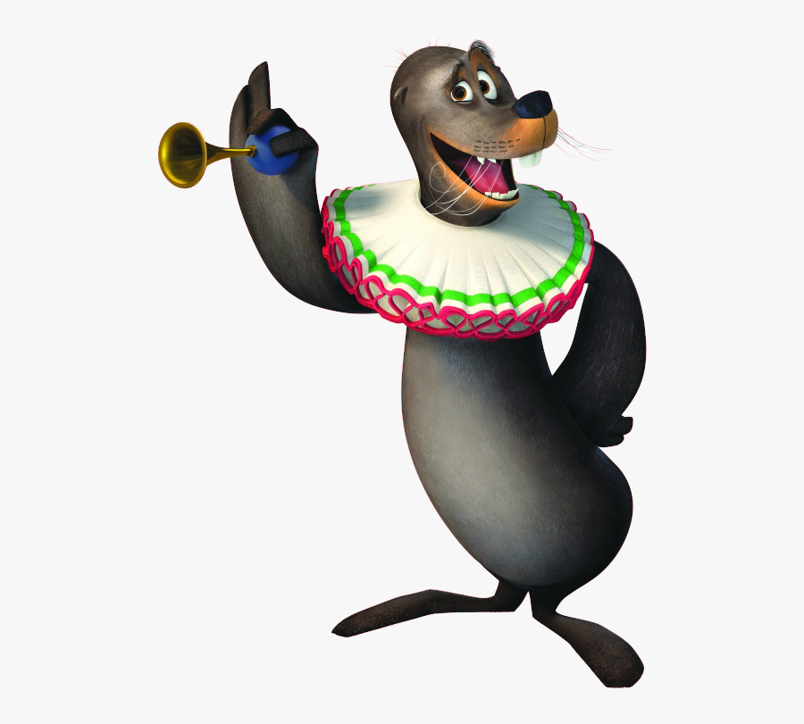 Transparent Seel Png - Stefano Madagascar 3, Transparent Clipart