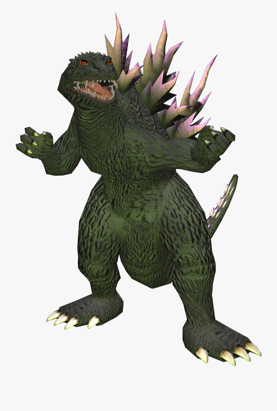 Destroy All Monsters Melee Godzilla - Godzilla 2000 Png, Transparent Clipart