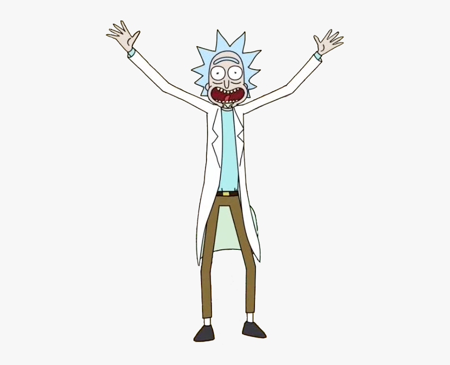 Rick Png Cutout - Rick And Morty Cut Out, Transparent Clipart