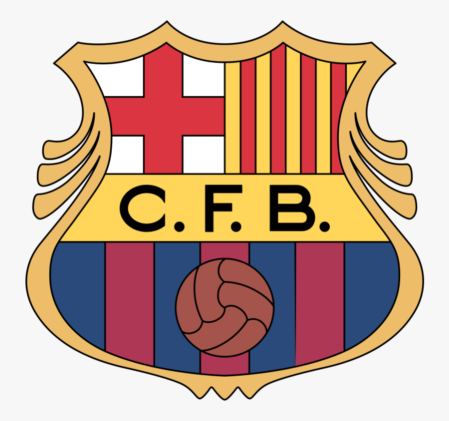 Transparent Barcelona Uniforme Png - Fc Barcelona Logo 1960, Transparent Clipart