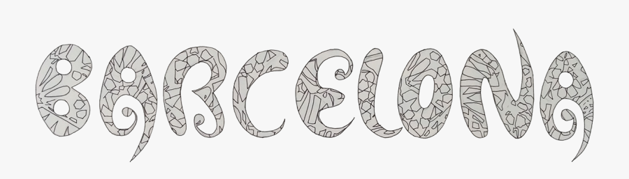 Vector Library Stock Barcelona Drawing - Sketch, Transparent Clipart