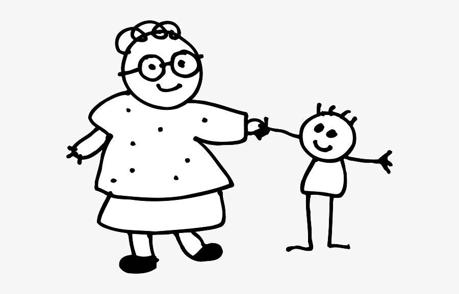 Hold Hands Clipart Black And White, Transparent Clipart