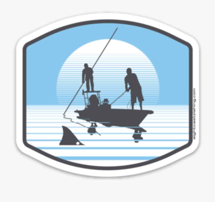 Kayak Fishing Stickers And Decals For Texas, Louisiana, - Fisherman, Transparent Clipart