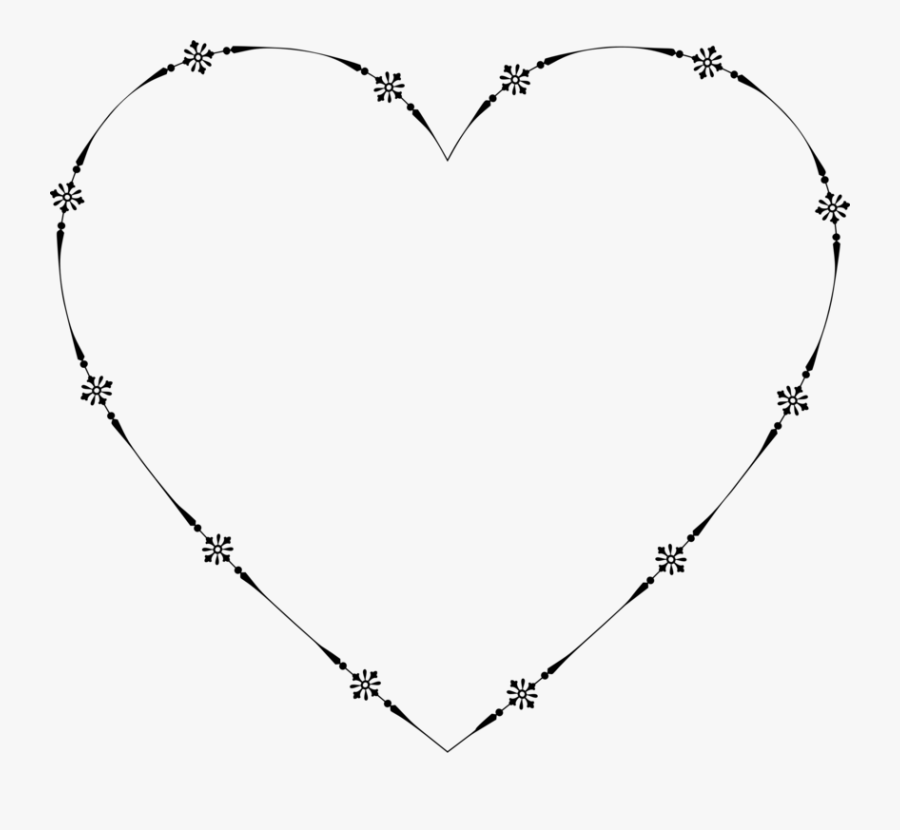 Heart,line,drawing - Heart, Transparent Clipart