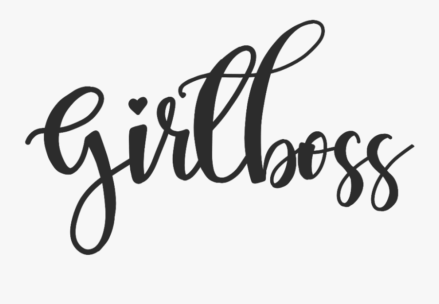 #sticker #overlay #girlboss #boss #template #words - Transparent Girl Boss Png, Transparent Clipart