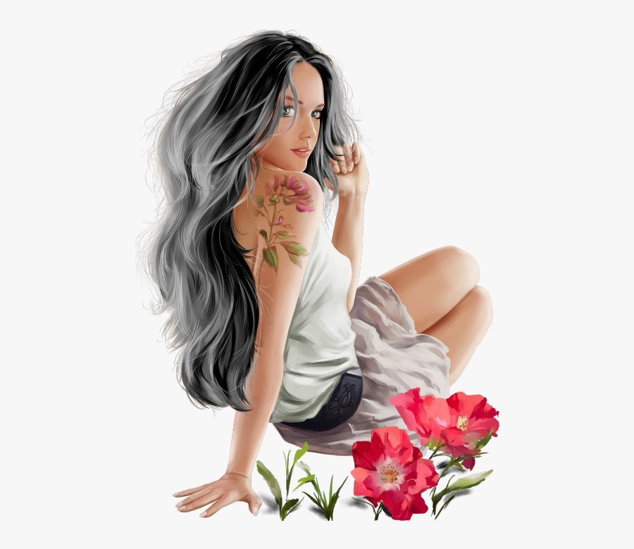 Vicki X Kb Women - Sexy Woman 3d Drawings, Transparent Clipart