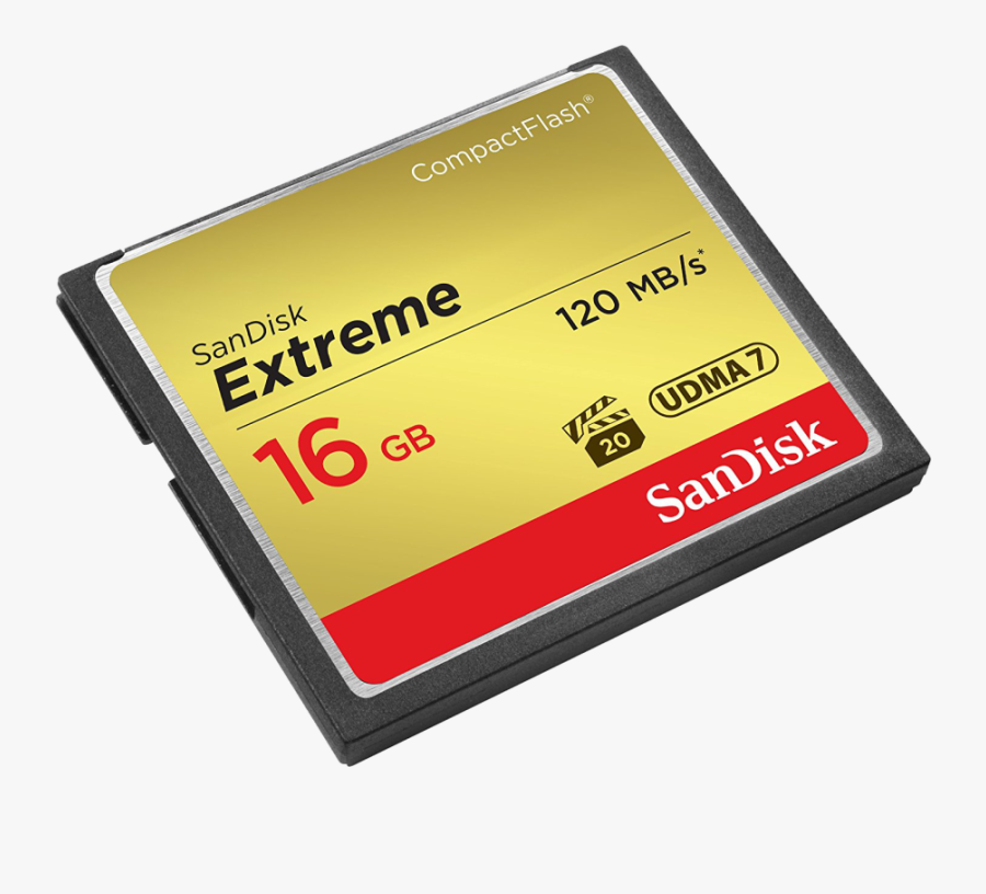 Cf Card, Transparent Clipart