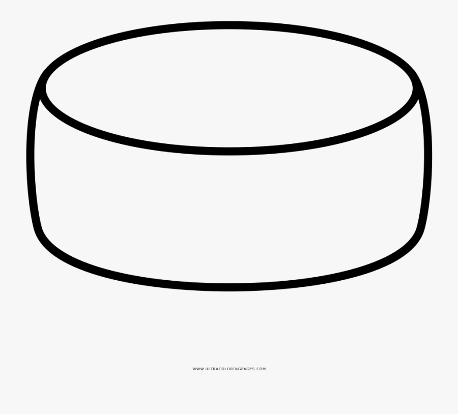 Cheese Wheel Coloring Page - Line Art, Transparent Clipart