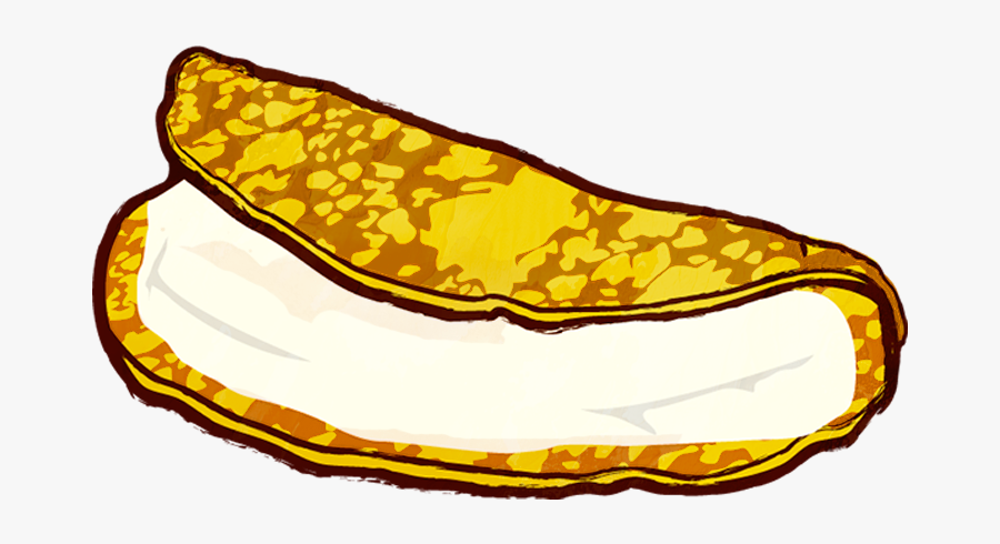 Cachapa Con Queso, Transparent Clipart
