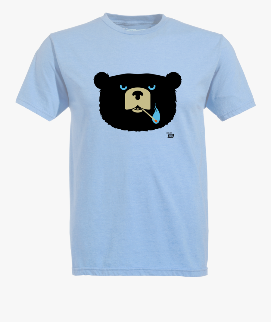 Mens Graphic T-shirt - Grizzly Bear, Transparent Clipart