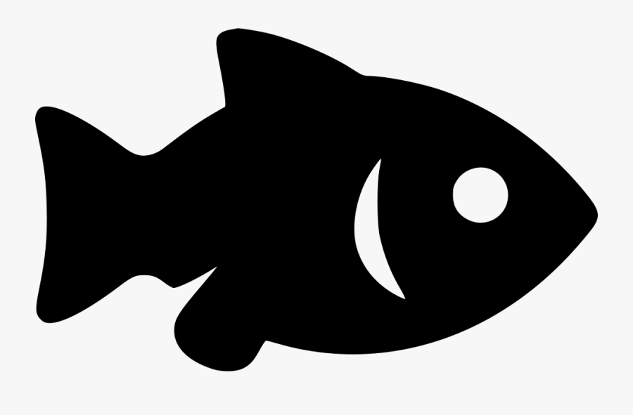 Fish Icon Svg - Cartoon, Transparent Clipart