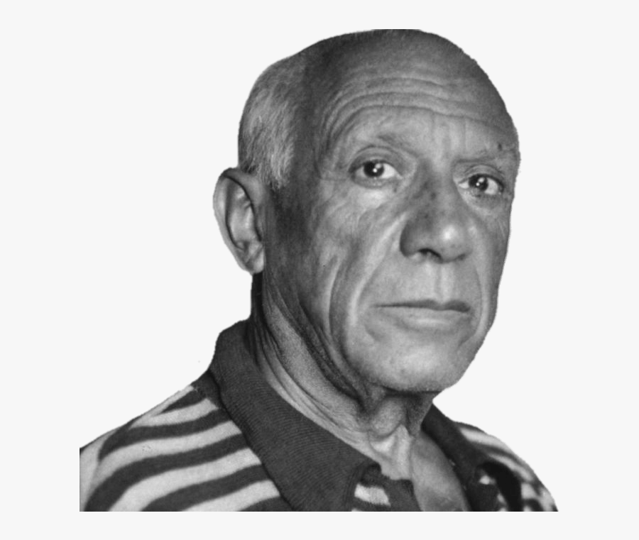 Pablo Picasso Portrait - Pablo Picasso No Background, Transparent Clipart