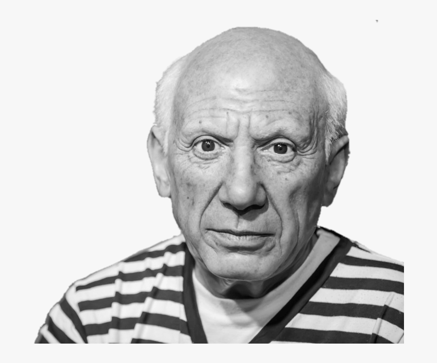 Pablo Picasso Black And White - Pablo Picasso, Transparent Clipart
