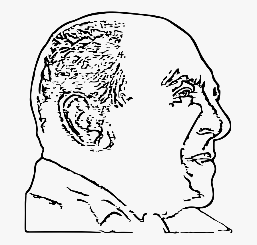 Pablo Picasso Russian Stamp Line Art - Line Art, Transparent Clipart
