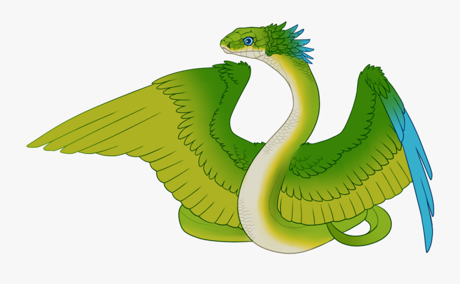 Starborn Alignment - Winged Feathered Serpent, Transparent Clipart