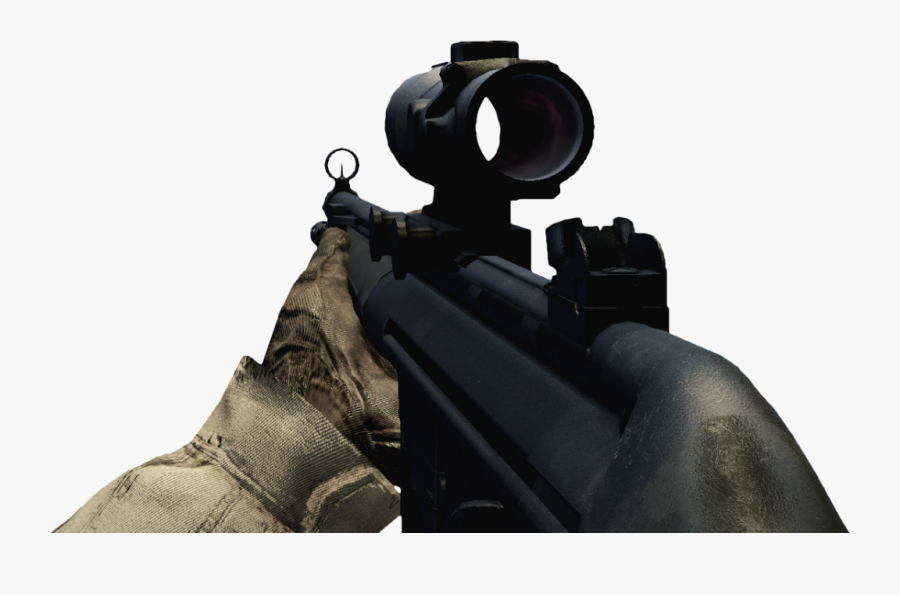 Transparent Rifle Scope Png - Sniper Rifle, Transparent Clipart