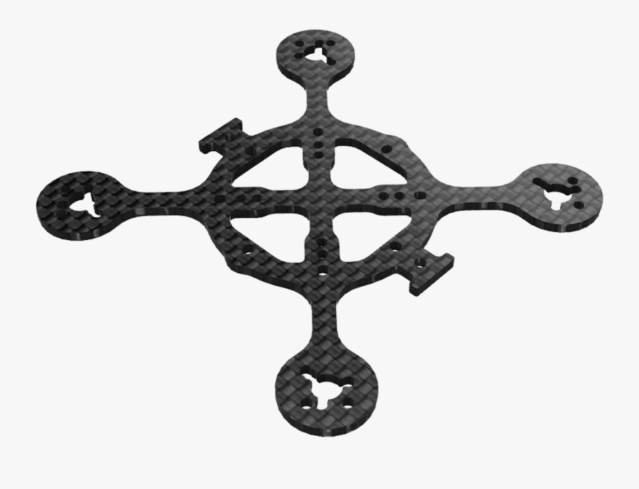 Simple X-85 Fpv Drone Frame - Cross, Transparent Clipart