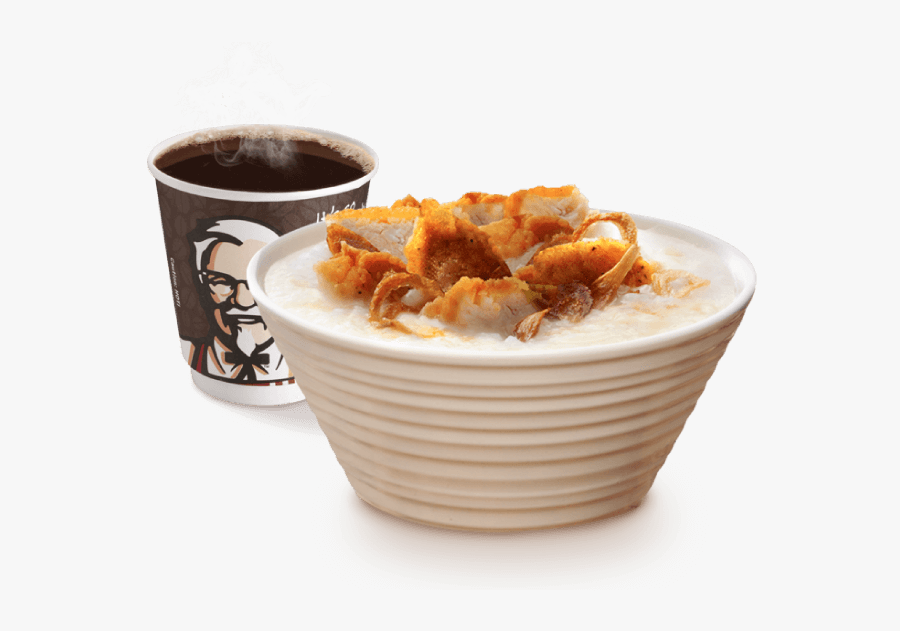 Transparent Bowl Of Porridge Clipart - Kfc Breakfast Egg Riser, Transparent Clipart