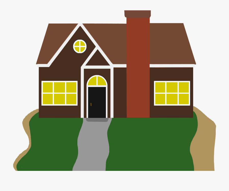 Home Clipart Country Home - House, Transparent Clipart