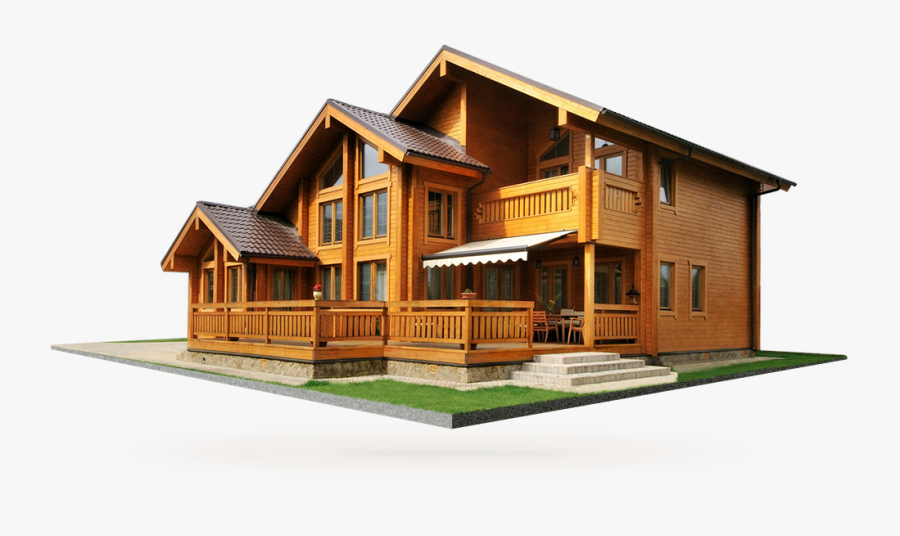 House Png Images Free - Wooden House Png, Transparent Clipart