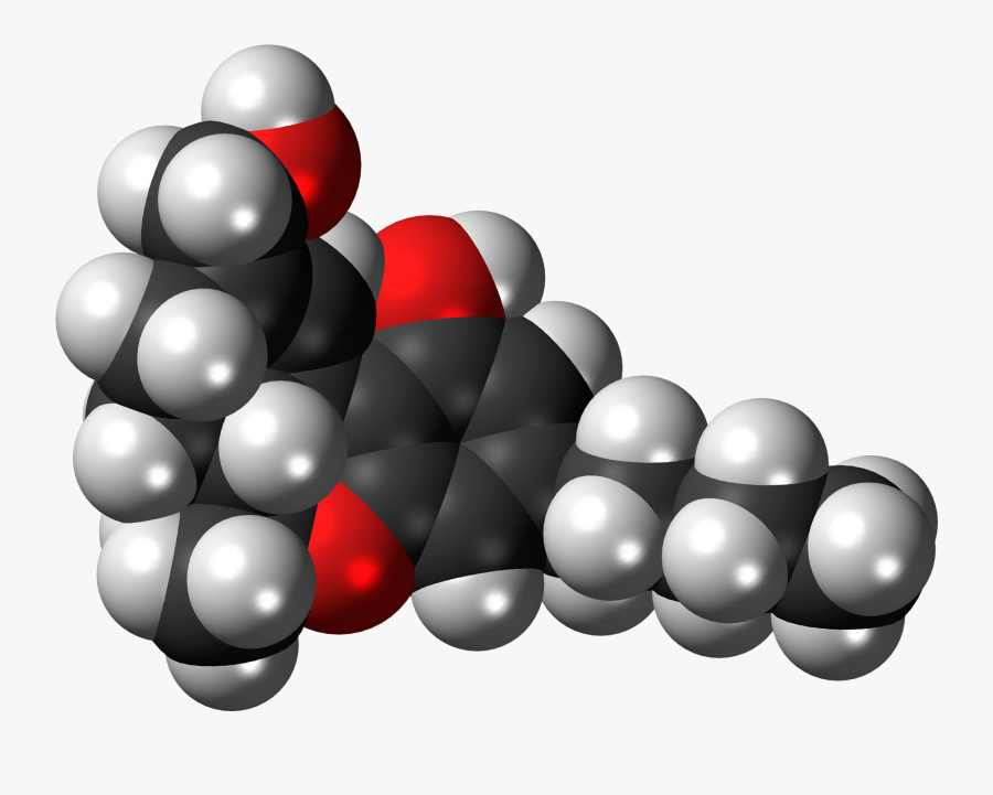 Thc Molecule 3d Model, Transparent Clipart