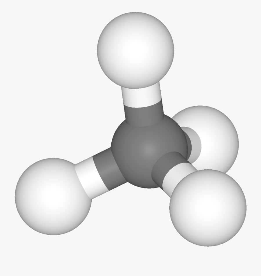 Model Of A Methane Molecule - Bispham Drive Junior School, Transparent Clipart