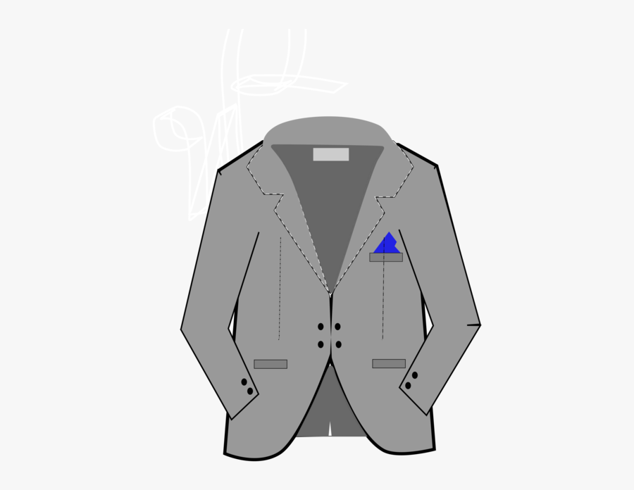 Tshirt,blazer,outerwear - Formal Wear, Transparent Clipart