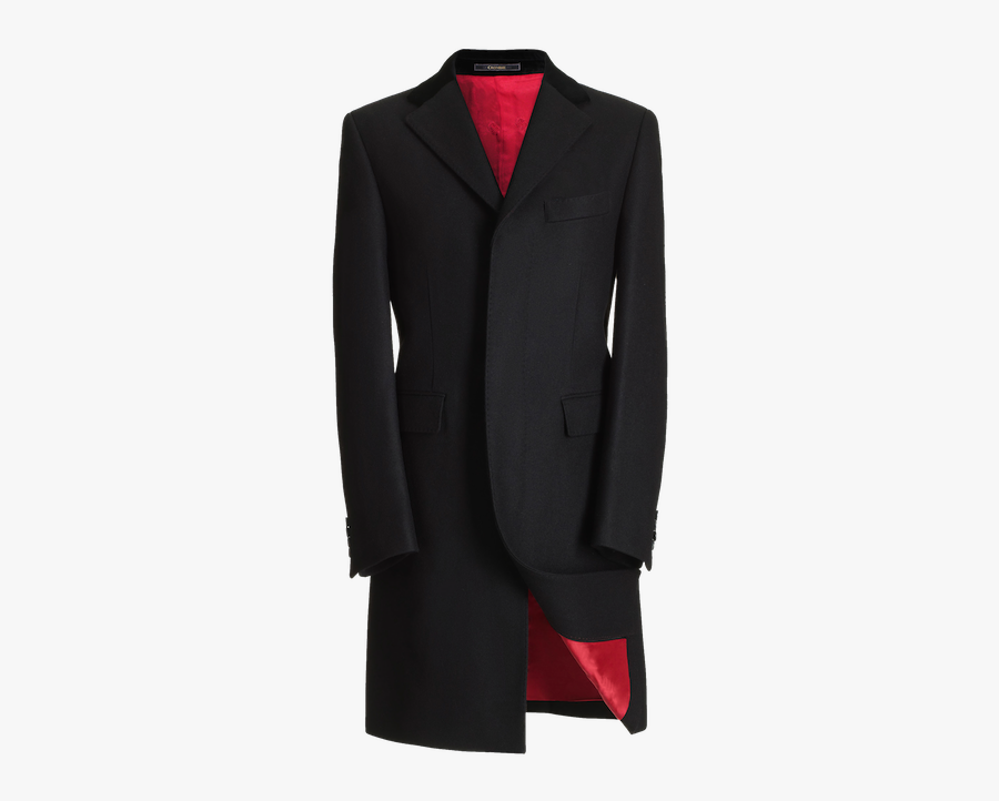 Jacket Buttons Png - Black Crombie Velvet Collar, Transparent Clipart