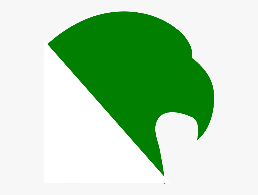 Hawk Logo Green Clip Art, Transparent Clipart