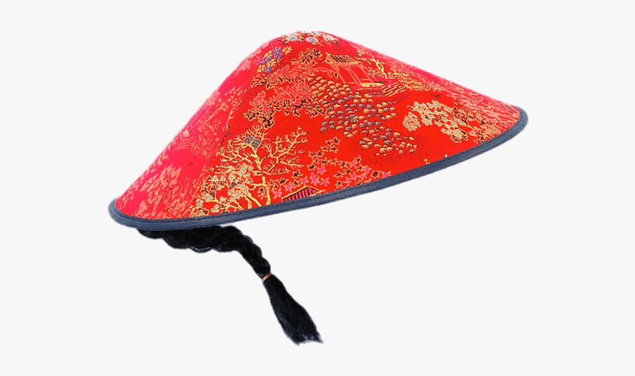 Round Chinese Hat - Chinese Hat Transparent Background, Transparent Clipart