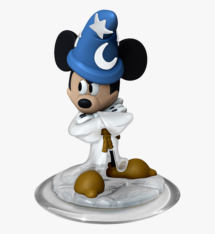Transparent Disney Fantasia Clipart - Disney Infinity Mickey Mouse Sorcerer Apprentice Crystal, Transparent Clipart