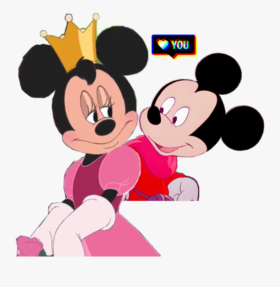 Sorcerer Mickey & Minnie Mouse Https - Cartoon, Transparent Clipart