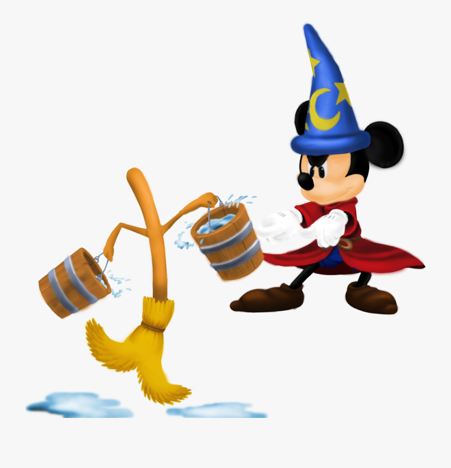 Mickey Mouse The Sorcerer"s Apprentice Kingdom Hearts - Sorcerer Mickey Kingdom Hearts, Transparent Clipart