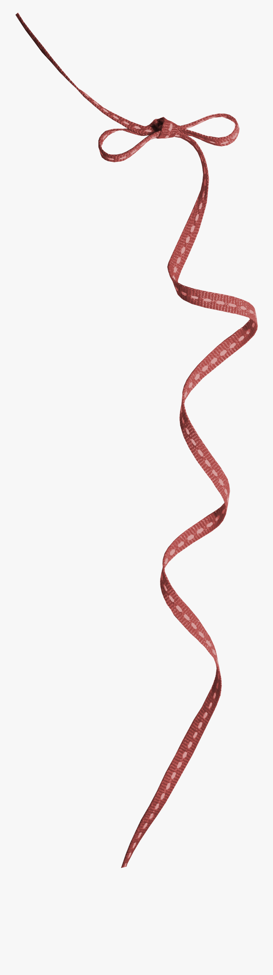 Redribbon - Red Curling Ribbon Png, Transparent Clipart