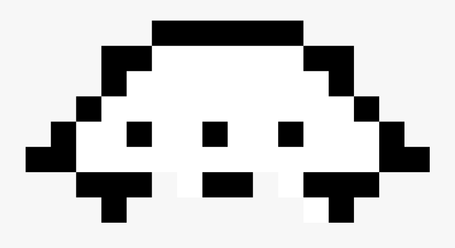 Space Invaders Old School - Pixel Donkey Kong Barrel, Transparent Clipart
