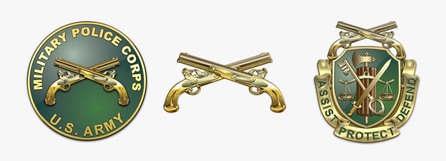 Crossed Pistols Military Police , Transparent Cartoons - Military Police Corps Pin, Transparent Clipart