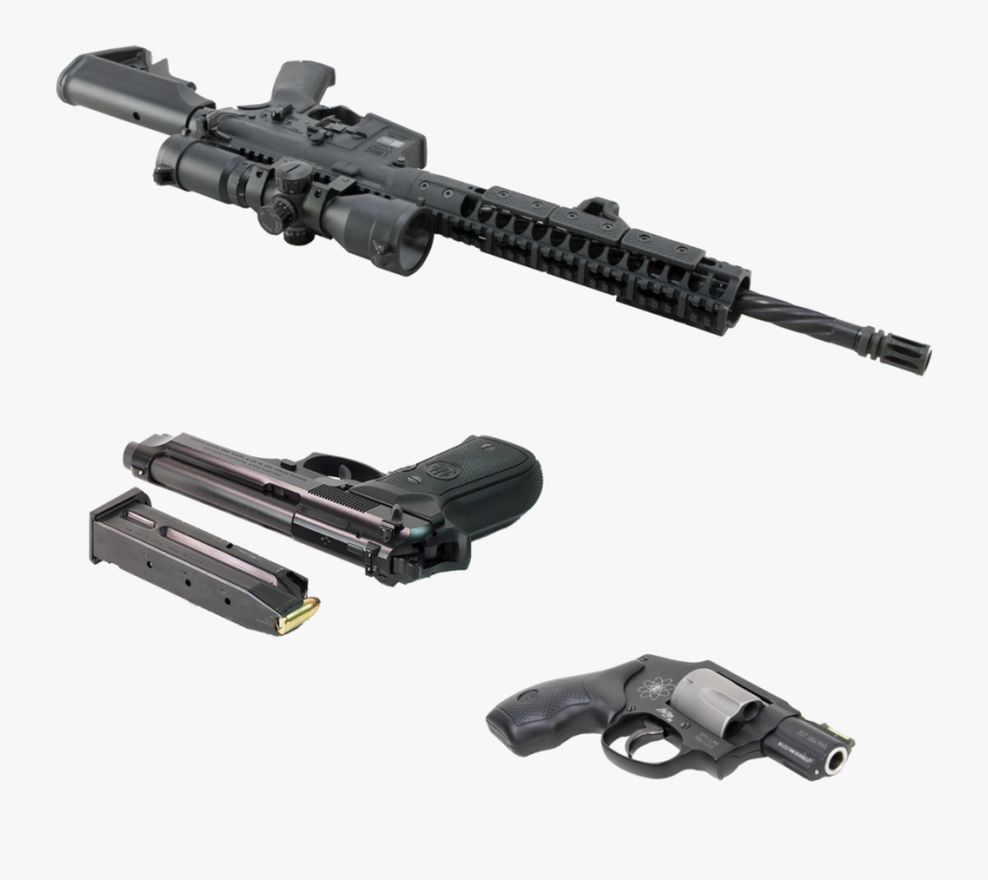 Hd Sq Free Unlimited - Firearm, Transparent Clipart