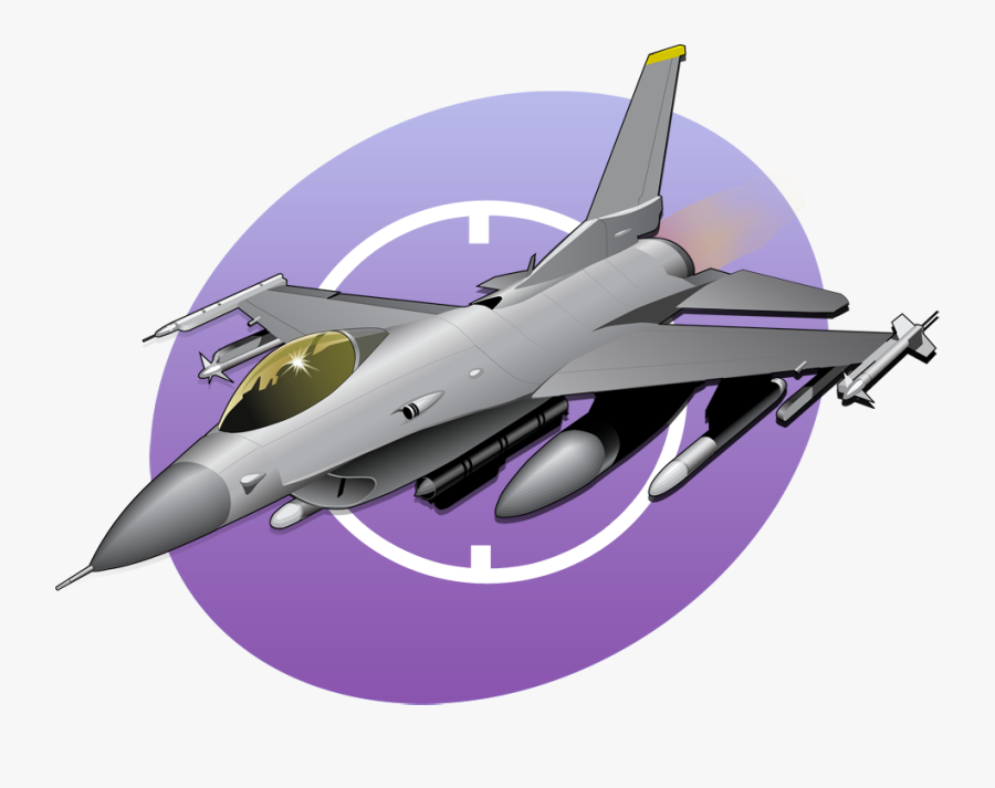Transparent F16 Png - Icon F 16, Transparent Clipart