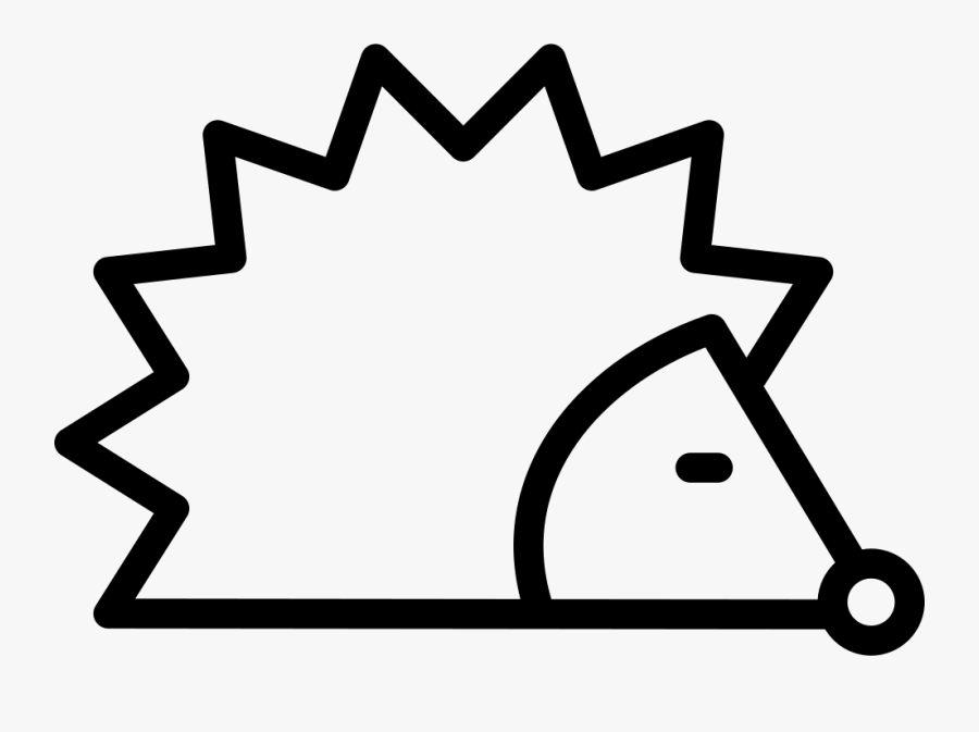Hedgehog Svg Clip Art - Hedgehog Icon Free, Transparent Clipart