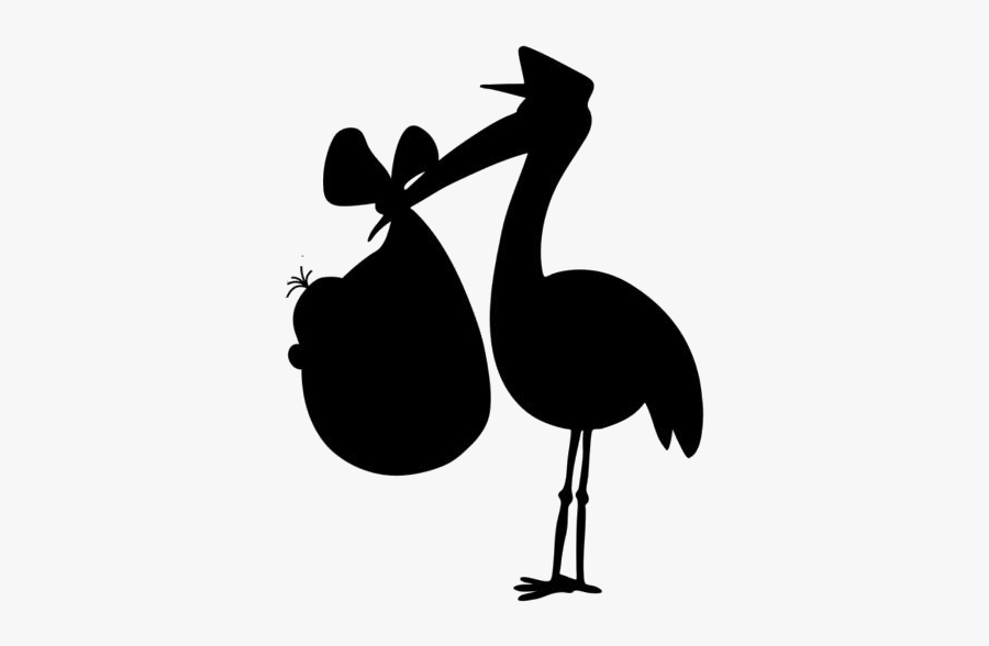 Stork Baby Png Transparent Images - Stork, Transparent Clipart