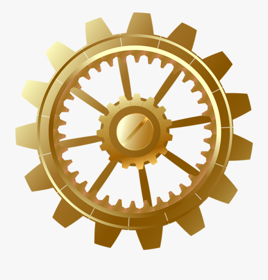 Drawing Gears Steampunk Gear - Institute Of Himalayan Bio Resource Technology, Transparent Clipart
