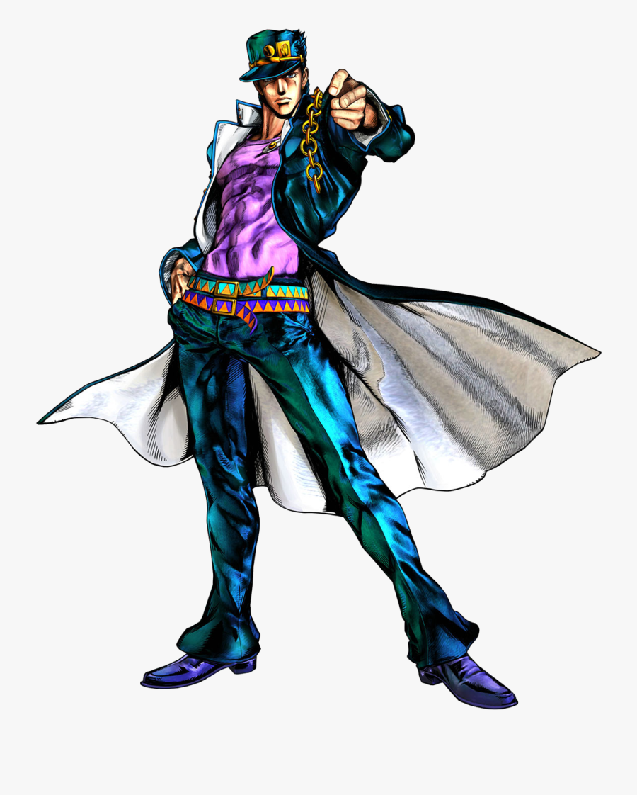 Jojo"s Bizarre Adventure - Jojo's Bizarre Adventure Jotaro Png, Transparent Clipart