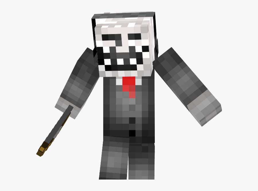 Minecraft Mods Internet Troll Skin - Minecraft Troll Skin, Transparent Clipart