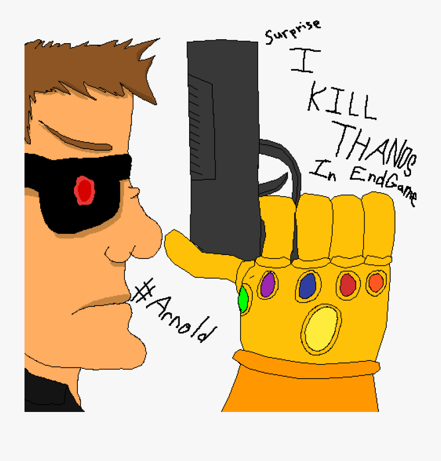 Terminator For The Win By Gaming04 - Cartoon, Transparent Clipart